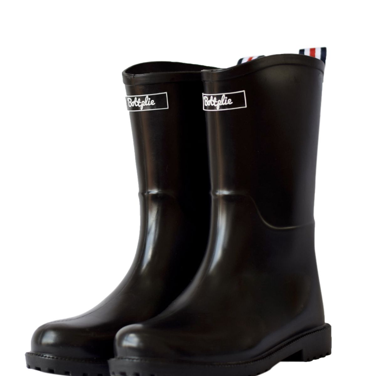 BOTTPLIE - Botas LLuvia Mediana Mujer Yorq - Negro Matte