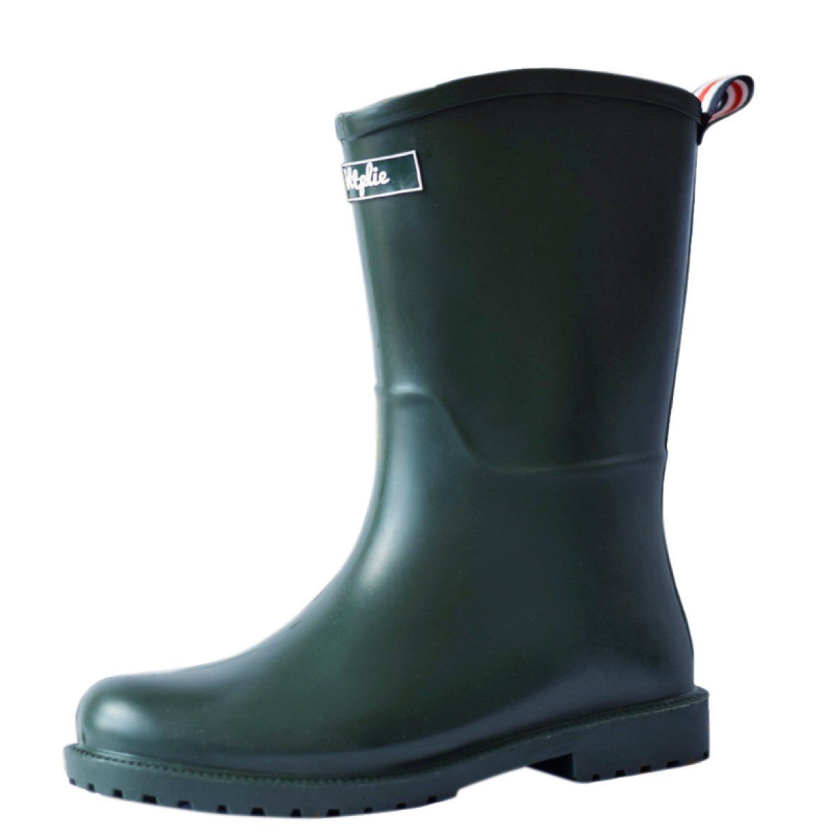BOTTPLIE - Botas LLuvia Mediana Mujer Yorq - Verde Matte