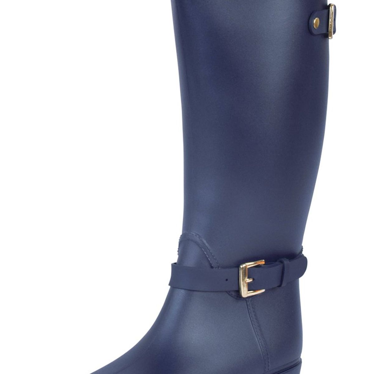 BOTTPLIE - Botas Lluvia Impermeable Mujer Eternity Twin Buckle -  Azul