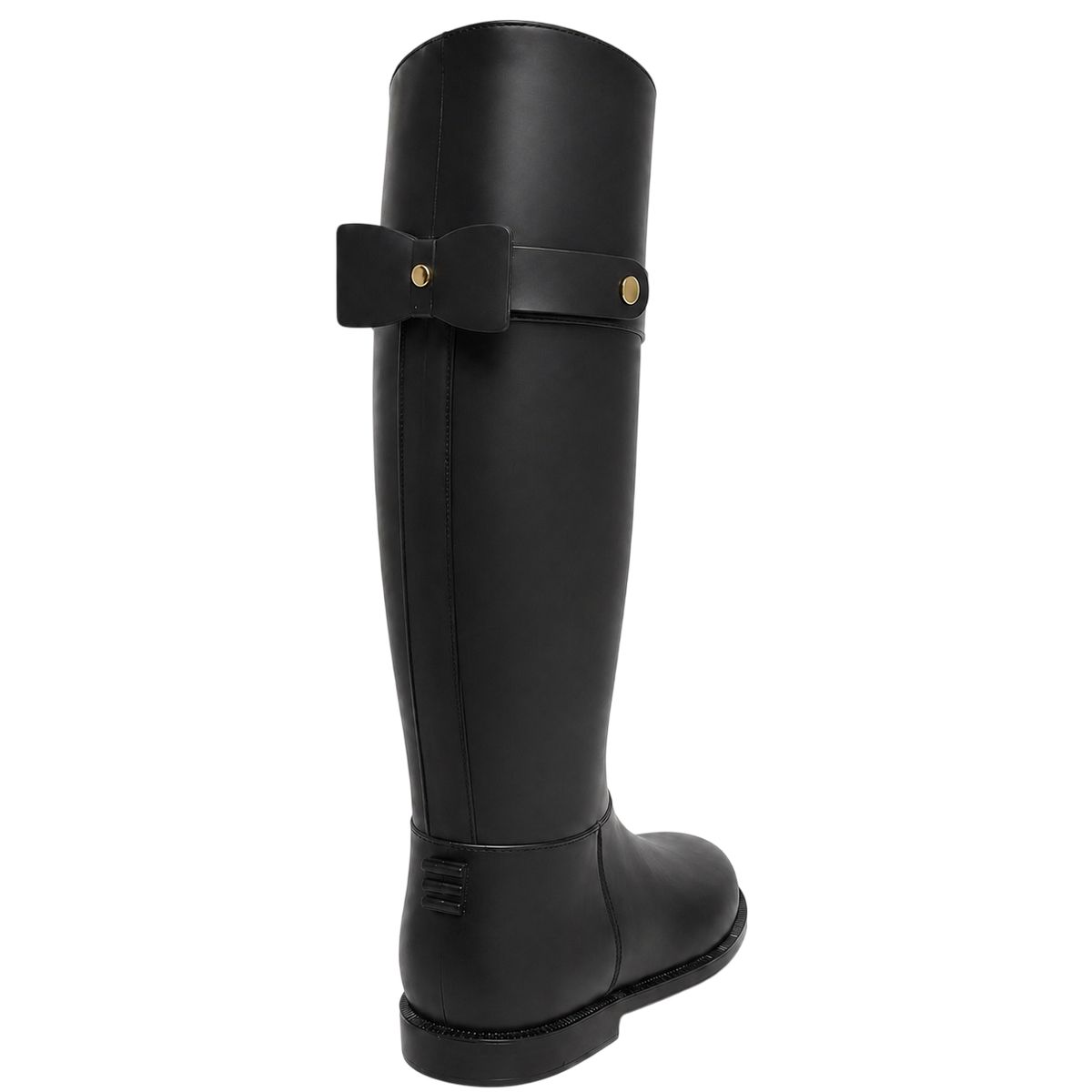 BOTTPLIE - Botas Lluvia Impermeable Golden Bowtie - Negro.