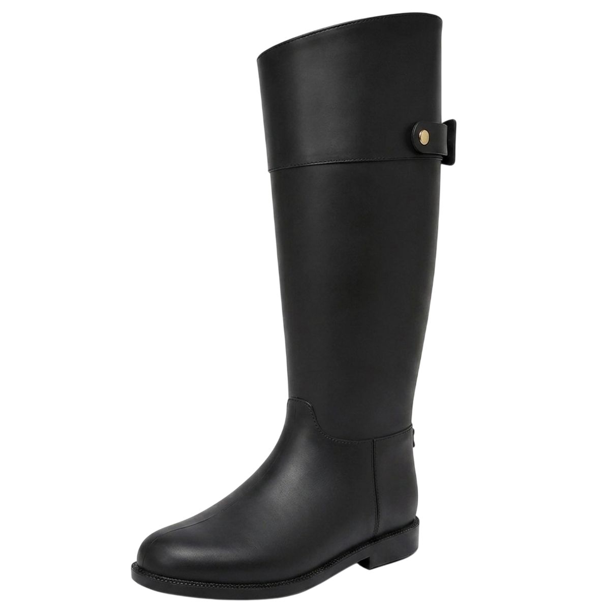 BOTTPLIE - Botas Lluvia Impermeable Golden Bowtie - Negro.