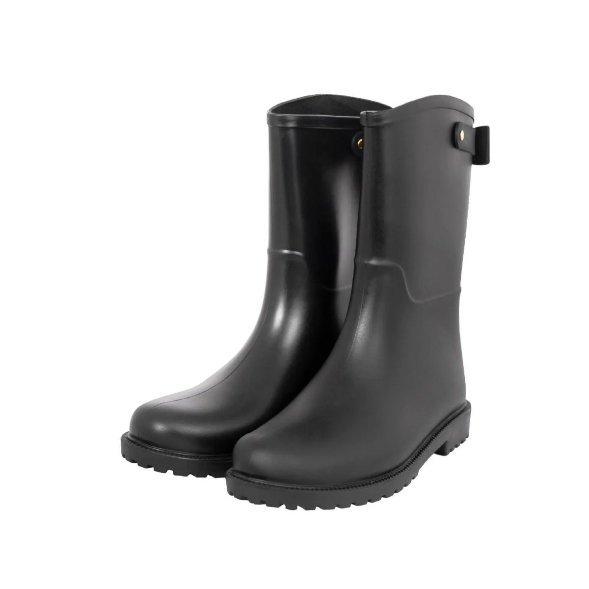 BOTTPLIE - Botas Lluvia Mediana Mujer Mini Bowtie - Negro
