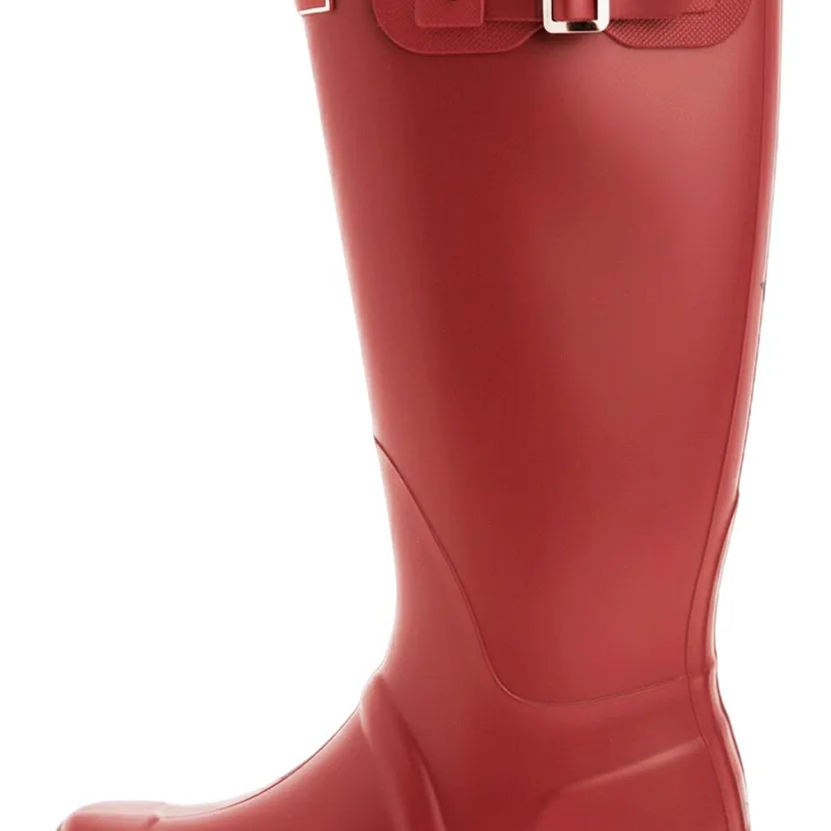 BOTTPLIE - Botas Lluvia Altas Mujer Wellington - Rojo Matte