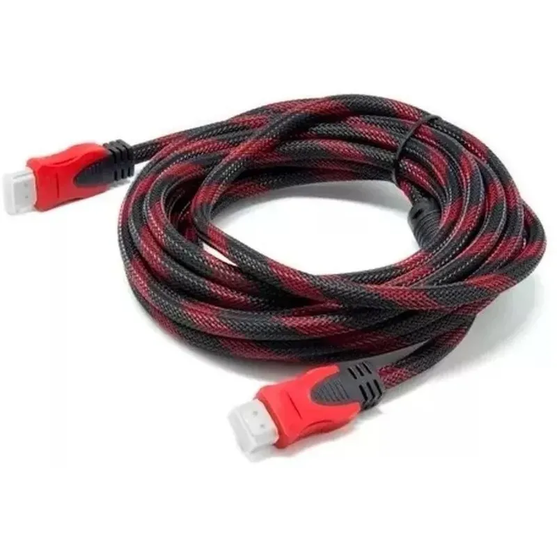 INDEPENDIENTE - Cable hdmi de 15 metros enmallado rojo 1080p