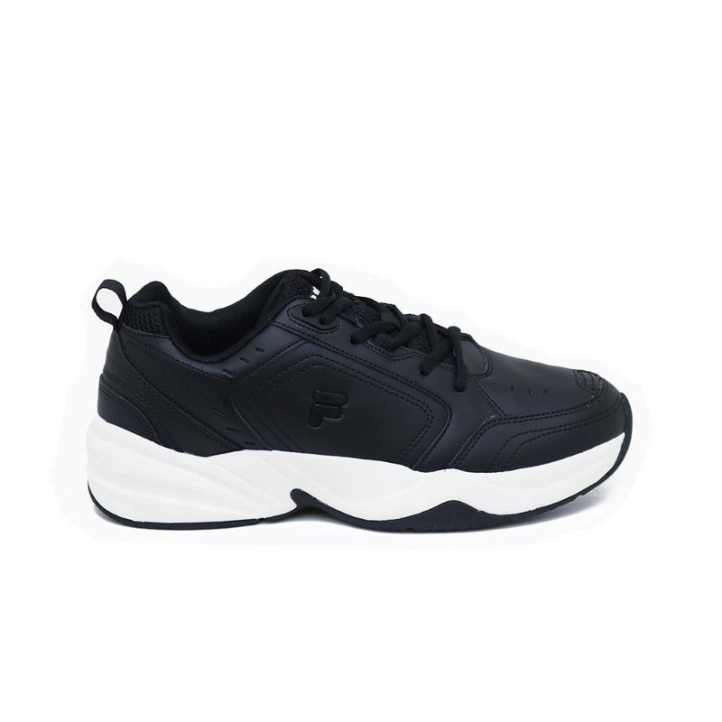 FILA - Tenis Fila Daker Training-Negro/Blanco