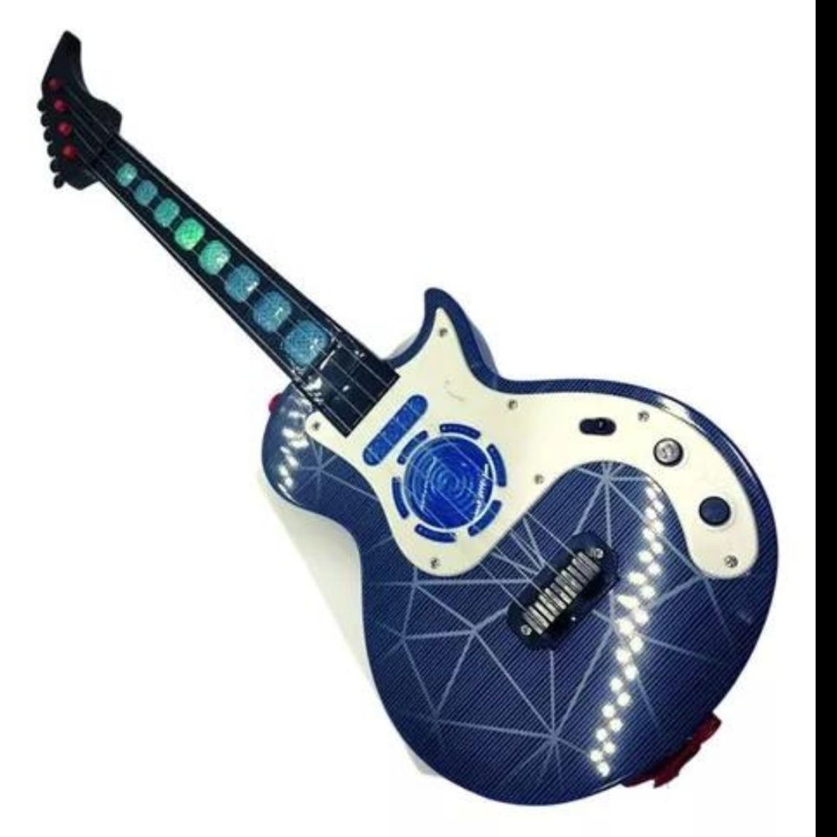 MAZUGI - Guitarra juguete luces sonido niños regalo instrumento