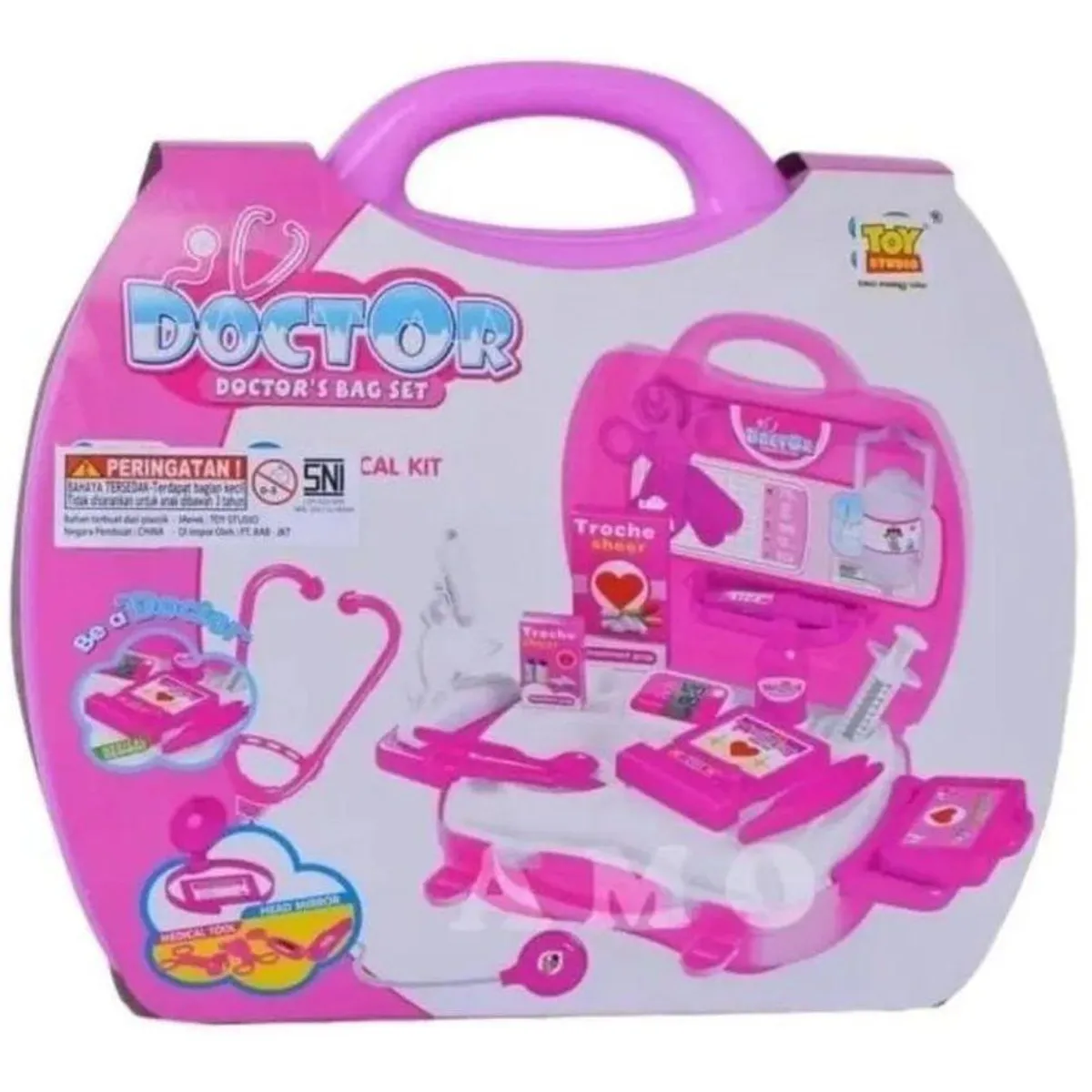 GENERICO - Kit doctora maletín enfermería maletín juguete medico juego