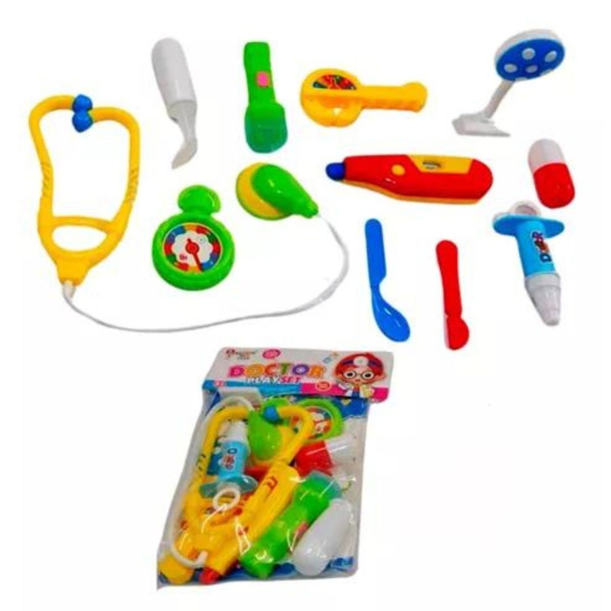 GENERICO - Set equipo medico juguetes niños pequeños juego doctor