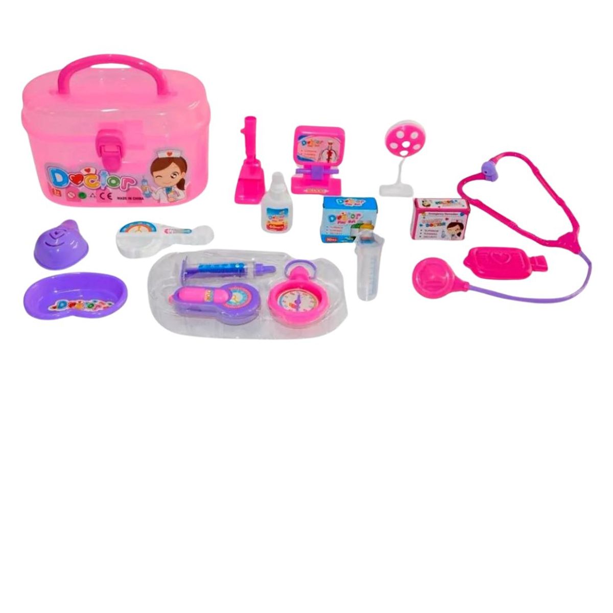 GENERICO - Doctor medico kit enfermería juguete maletín  juego