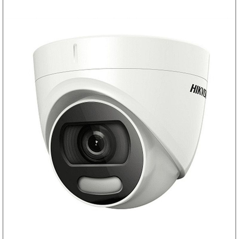 HIKVISION - Camara turbo 1080p turret f28mm 0001lux f10 247 color luz blanca