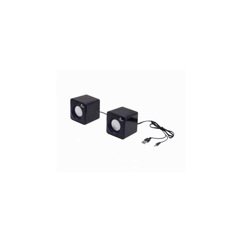 GENIUS - Parlante bafle usb para pc potencia 6 watts 3.5mm computador