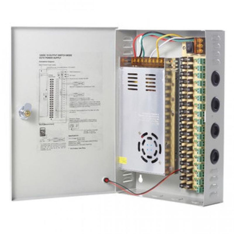 GENERICO - Fuente centralizada de 18 canales 12 v – 30 amperios