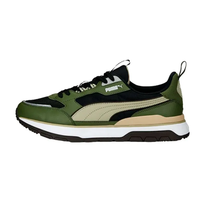 PUMA - Tenis Puma R78 Trek-Verde/Negro