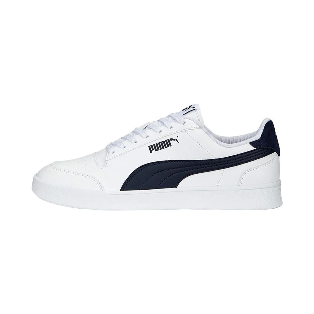 PUMA - Tenis Puma Shuffle-Blanco/Azul