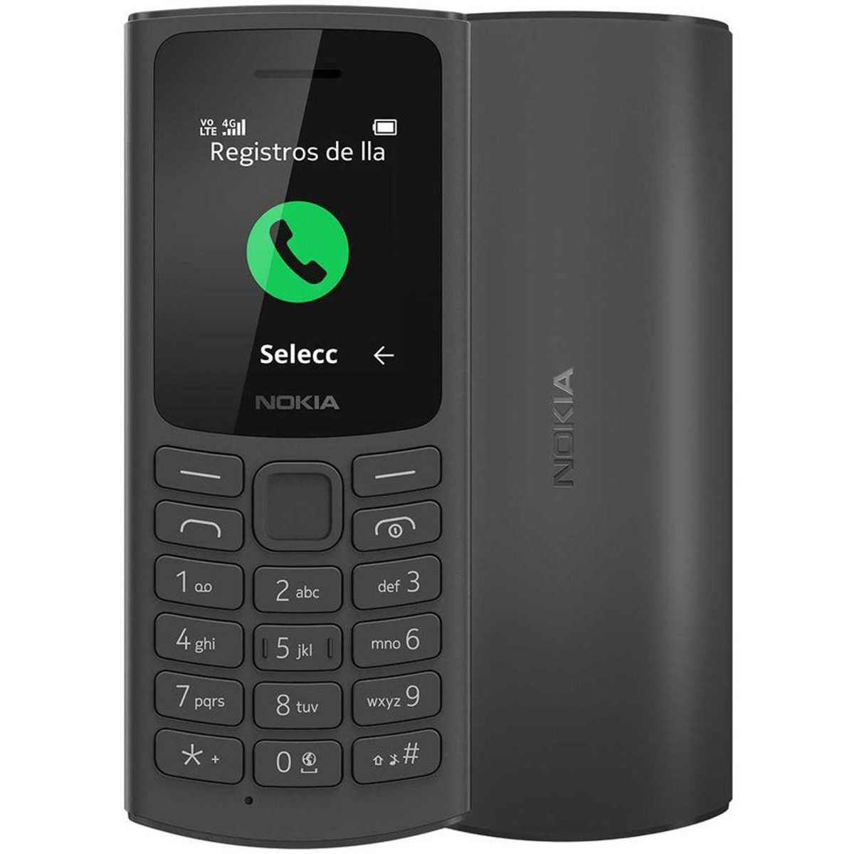 NOKIA - Celular nokia 105 4g - 48mb ss negro