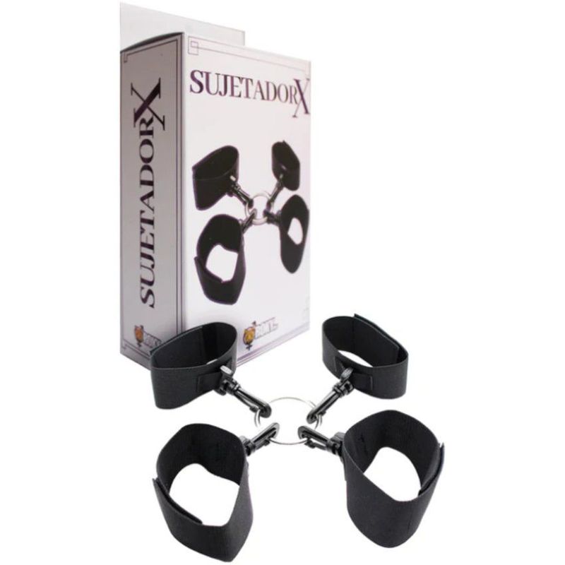 GENERICO - Esposas sometedor inmovilizador en x bdsm amarre