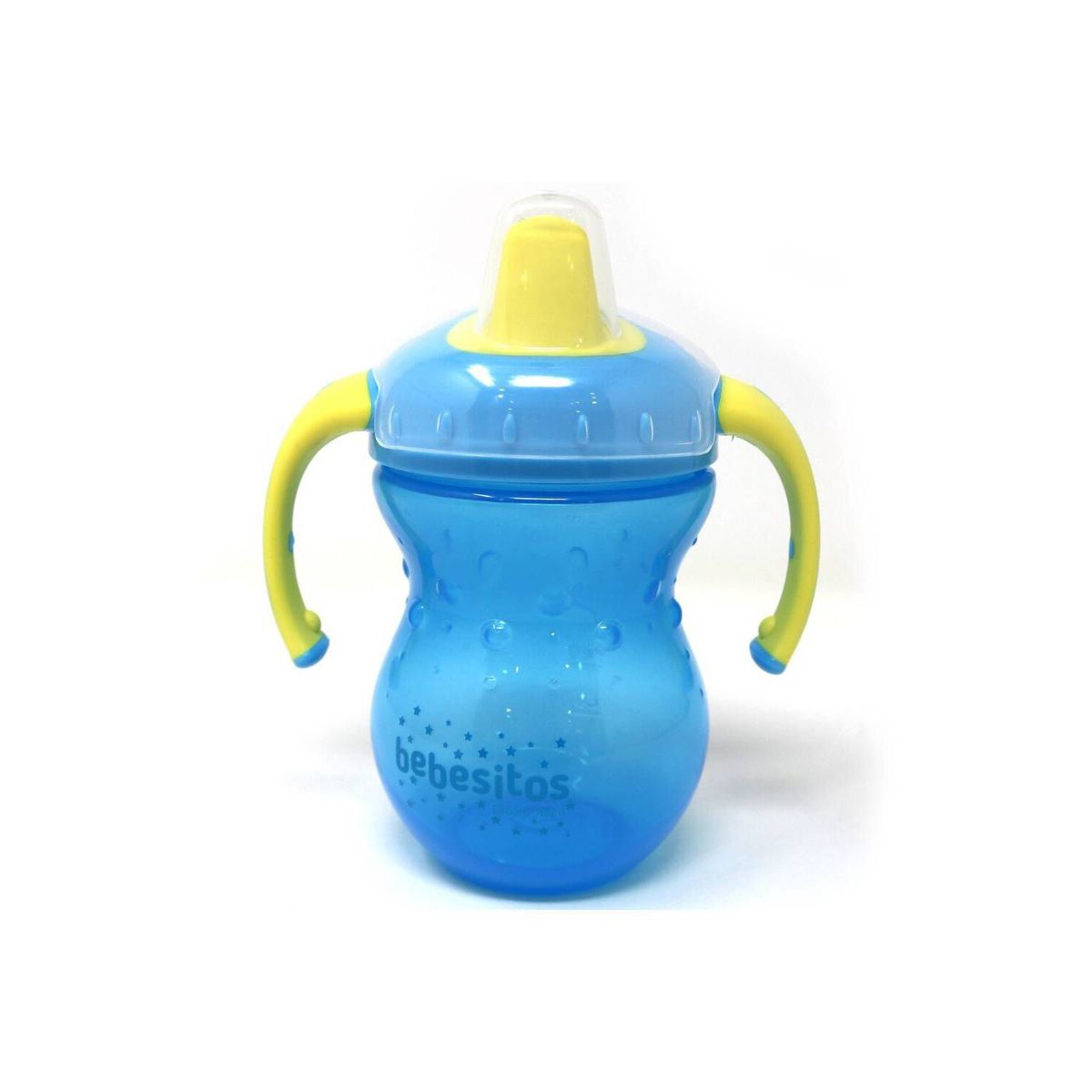 BEBESITOS - Vaso entrenador antiderrame 9 oz 270 ml bebesitos azul