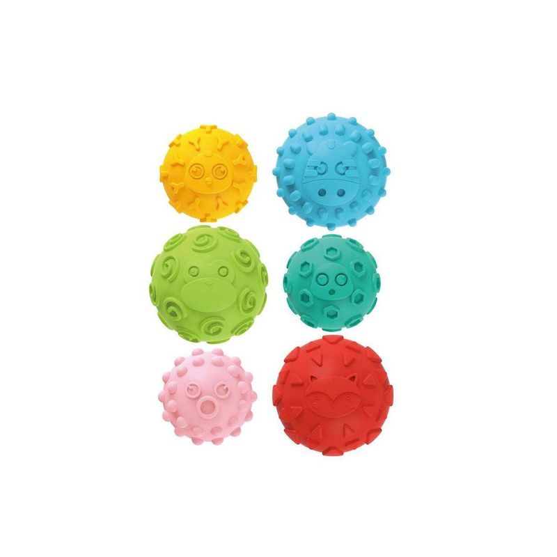 HUANGER - Bolas sensoriales x 6 para bebés huanger