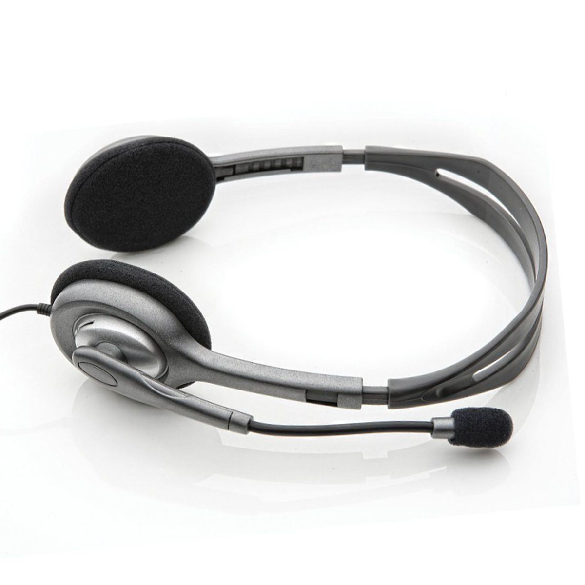 LOGITECH - Diadema Estéreo Logitech H111 Micrófono Supresión De Ruidos - Gris-
