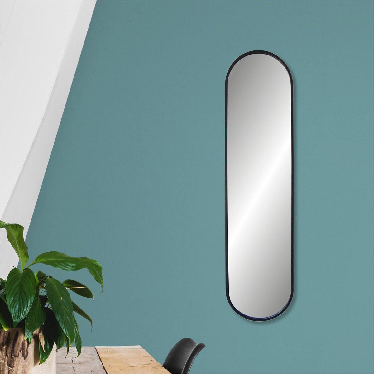 DE CASA - Espejo de pared -  mdf  - nucleo negro