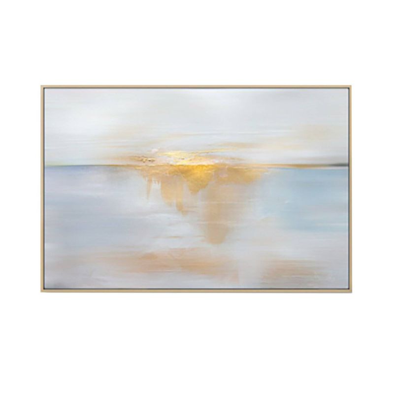 DE CASA - Cuadro canvas mar otoñal 100 x 80 cm
