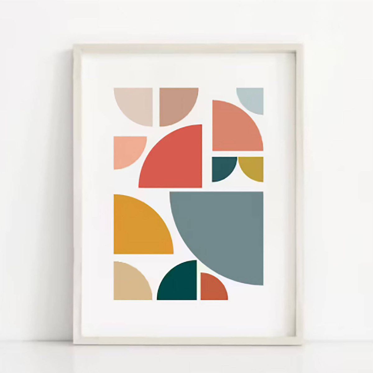 DE CASA - Set x 6 cuadros geometricos mix