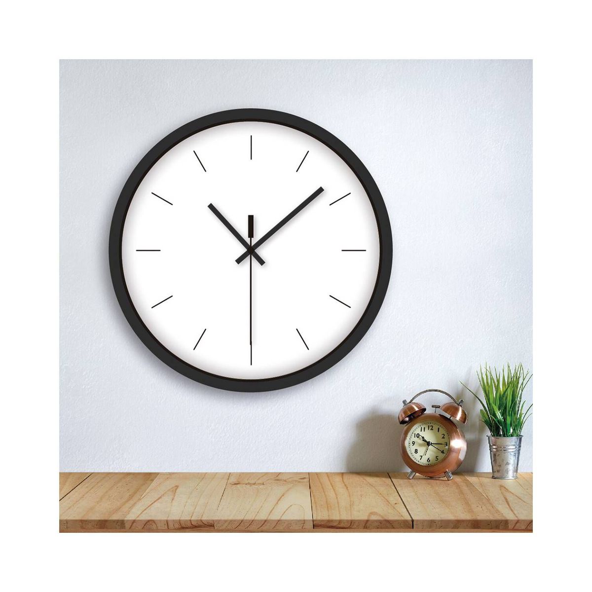 DE CASA - Reloj impreso clasico