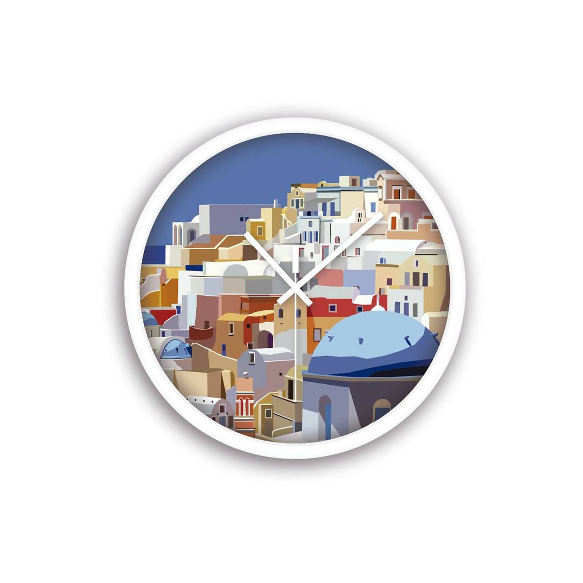 DE CASA - Reloj impreso mikonos