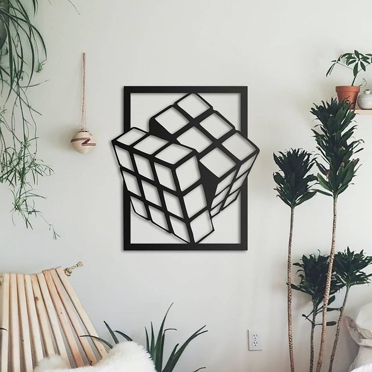 DE CASA - Aplique rubik calado