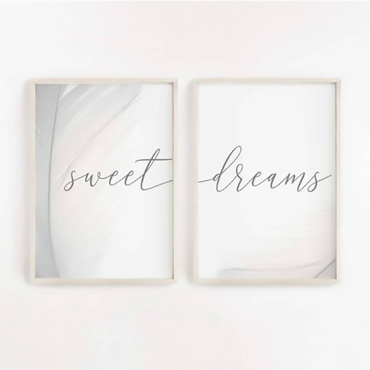 DE CASA - Cuadros set x  2 - mdf - sweet dreams