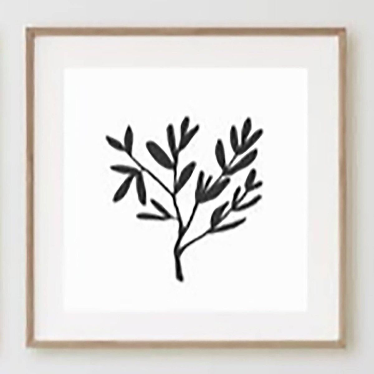 DE CASA - Diptico hojas 4 Decasa de 50 x 50 cms - Aspecto Natural.