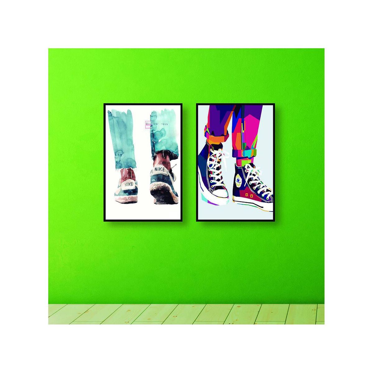 DE CASA - Díptico Tennis Cool Decasa de 60 x 40 cms - Moderno Juvenil.