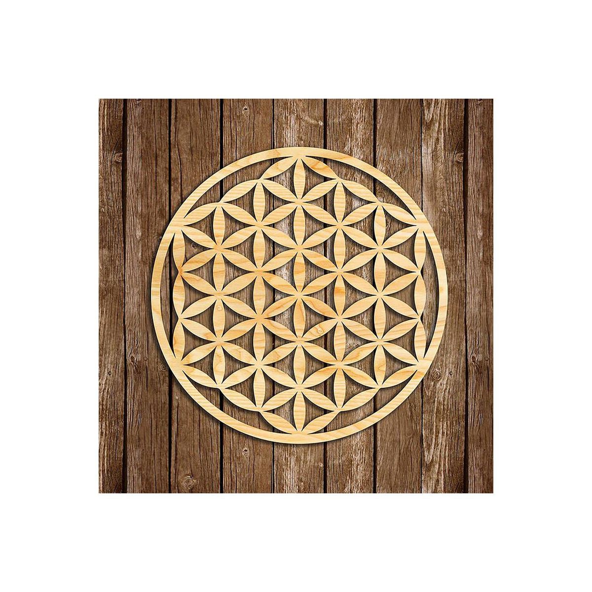 DE CASA - Esotérico Calado 5 Decasa de 60 cms de Diámetro - Geométrico Moderno.