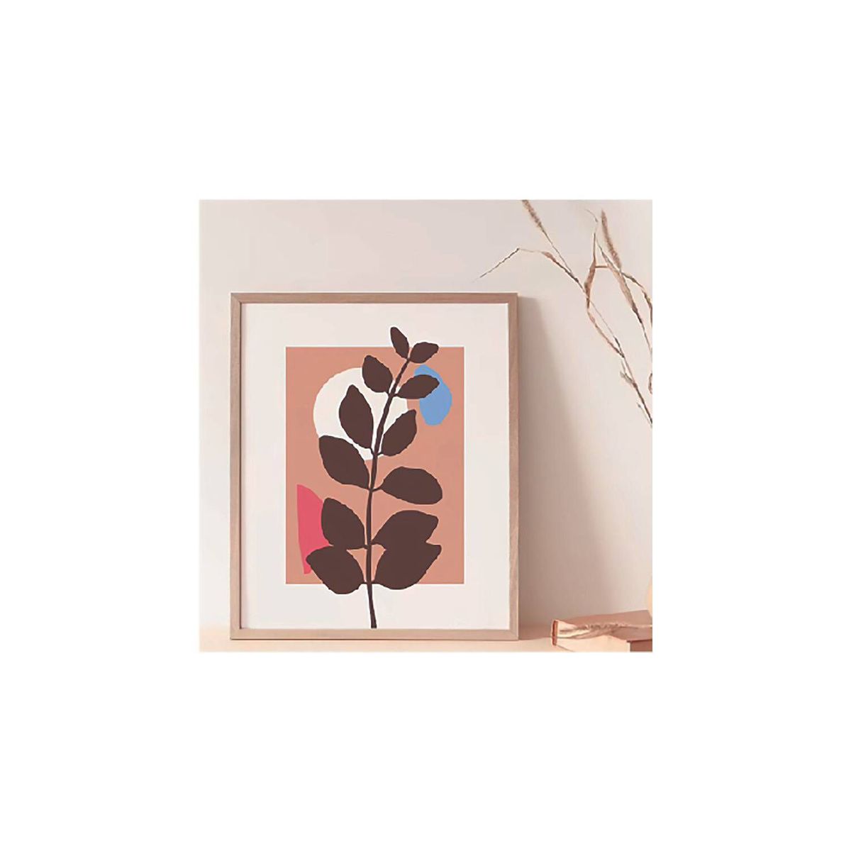 DE CASA - Triptico Love Rosa Decasa de 60 x 40 cms - Moderno.