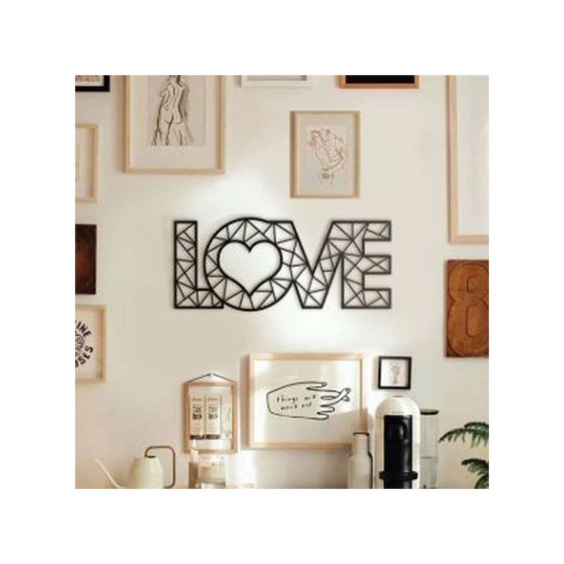 DE CASA - Aplique calado love estructural