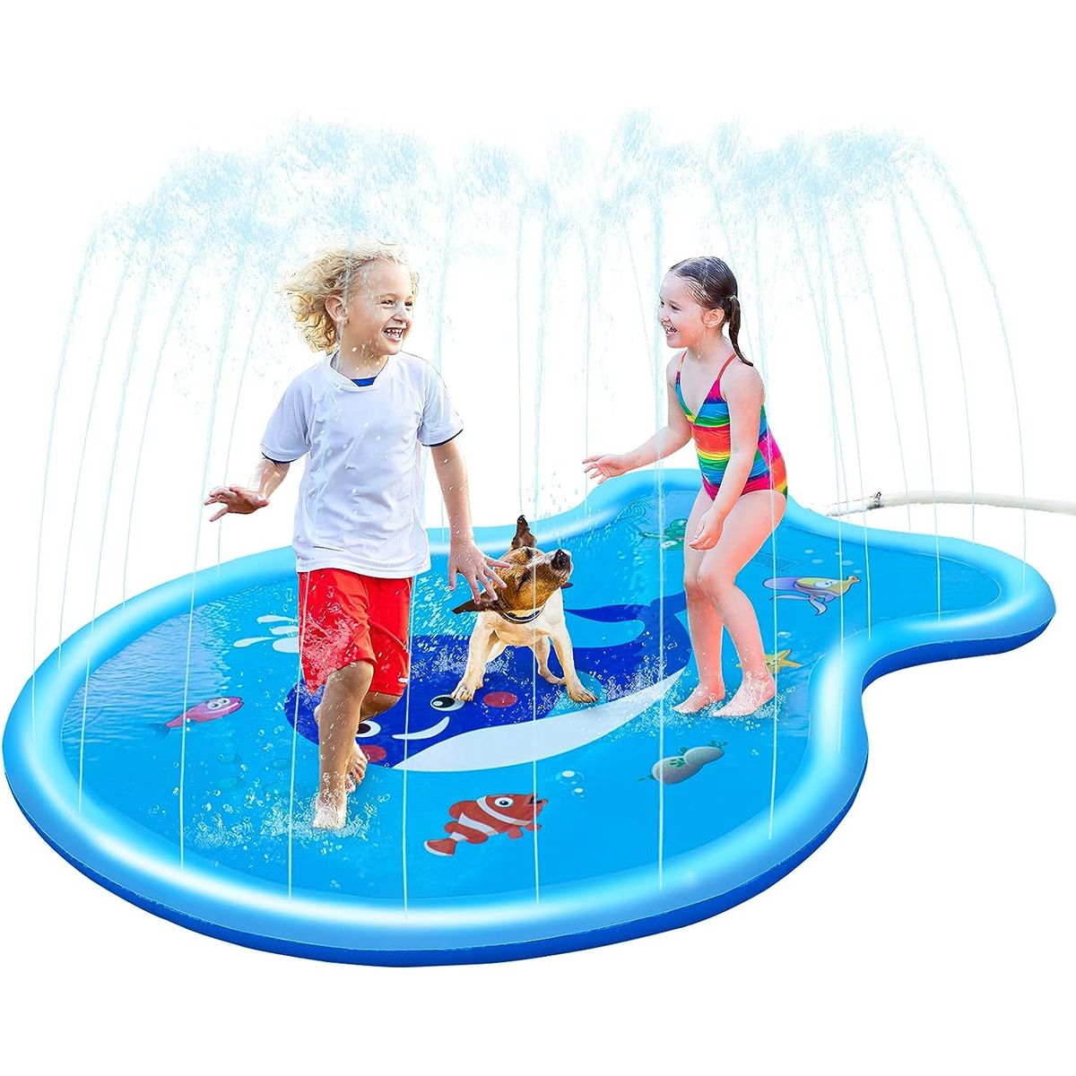 GENERICO - Alfombra de juego de agua exterior para niños juguete agua