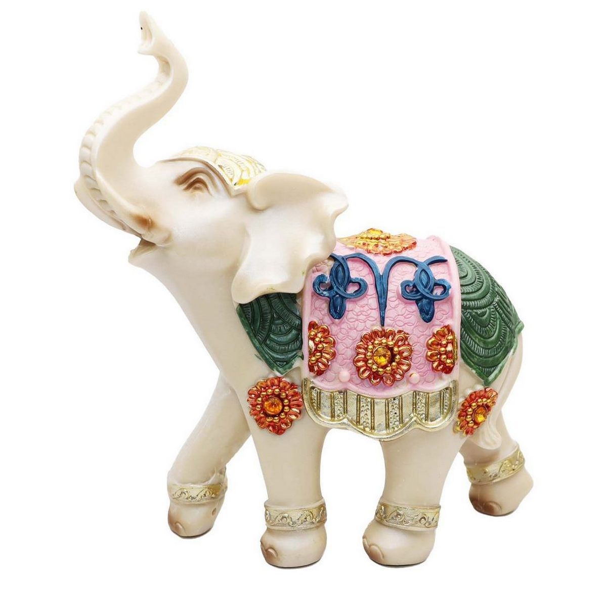 DAYOSHOP - Elefante Blanco X 7 Decoración Galata Ganesha Decoracion