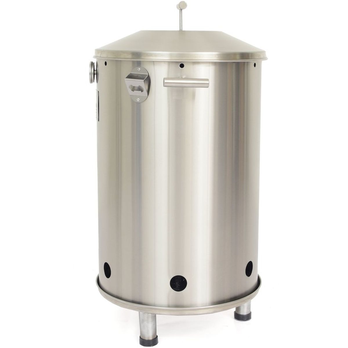 VOLCANO - Asador Barril Marte Mediano 100% Acero Inoxidable