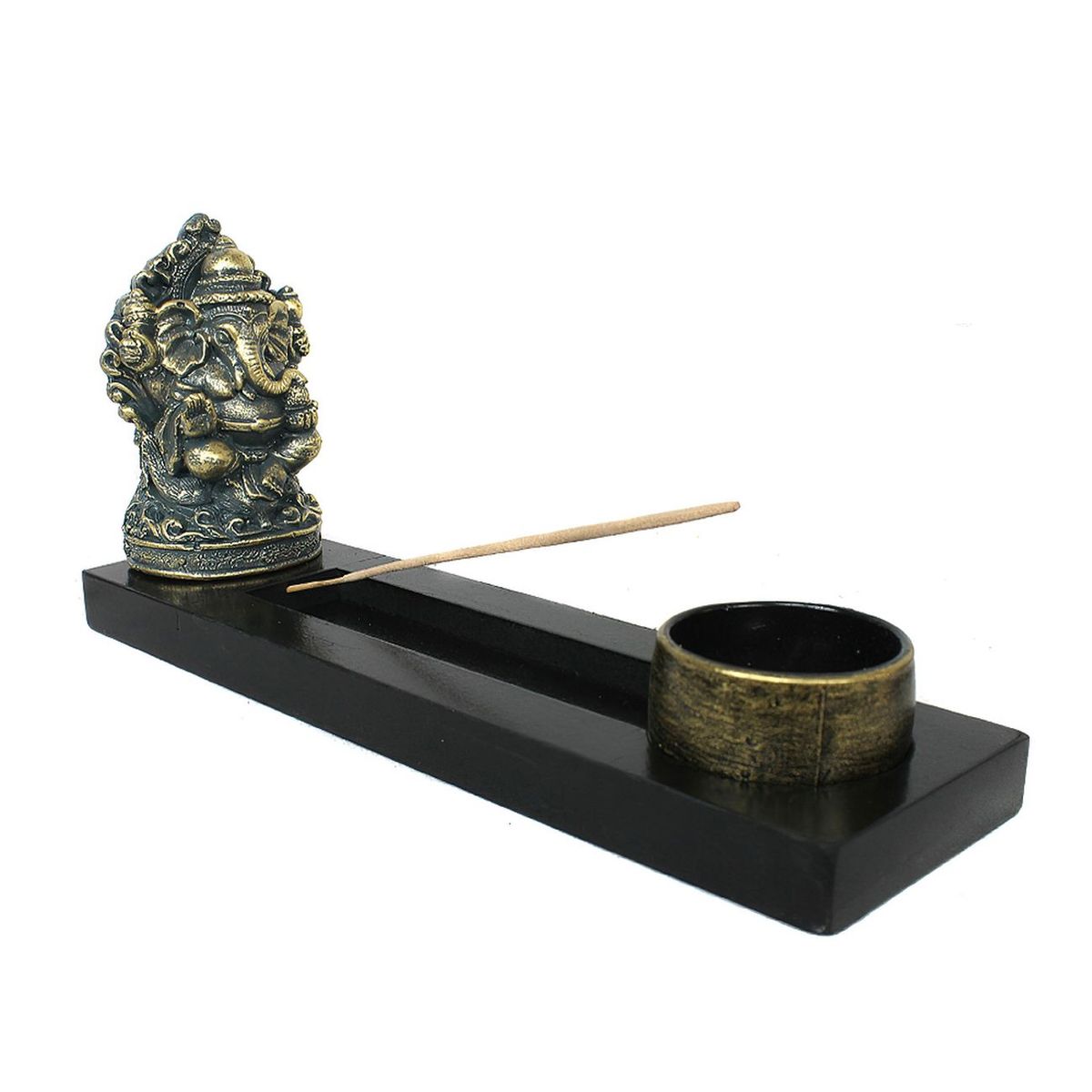 DAYOSHOP - Ganesha Porta Vela Incienso