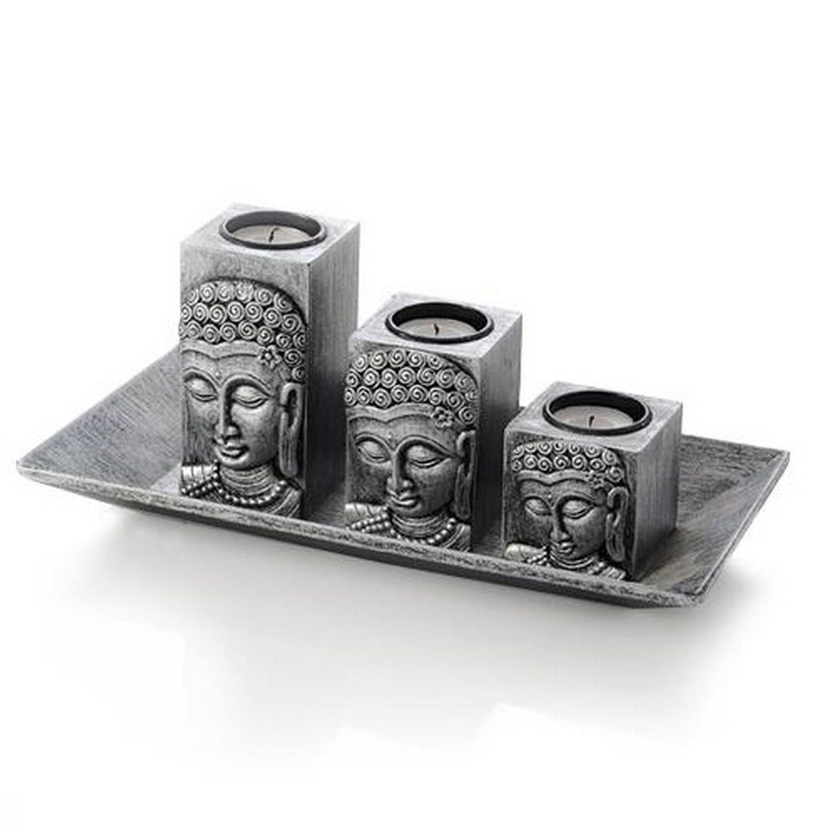 DAYOSHOP - Porta Velas Buda Yoga Meditacion  Velas Feng Shui