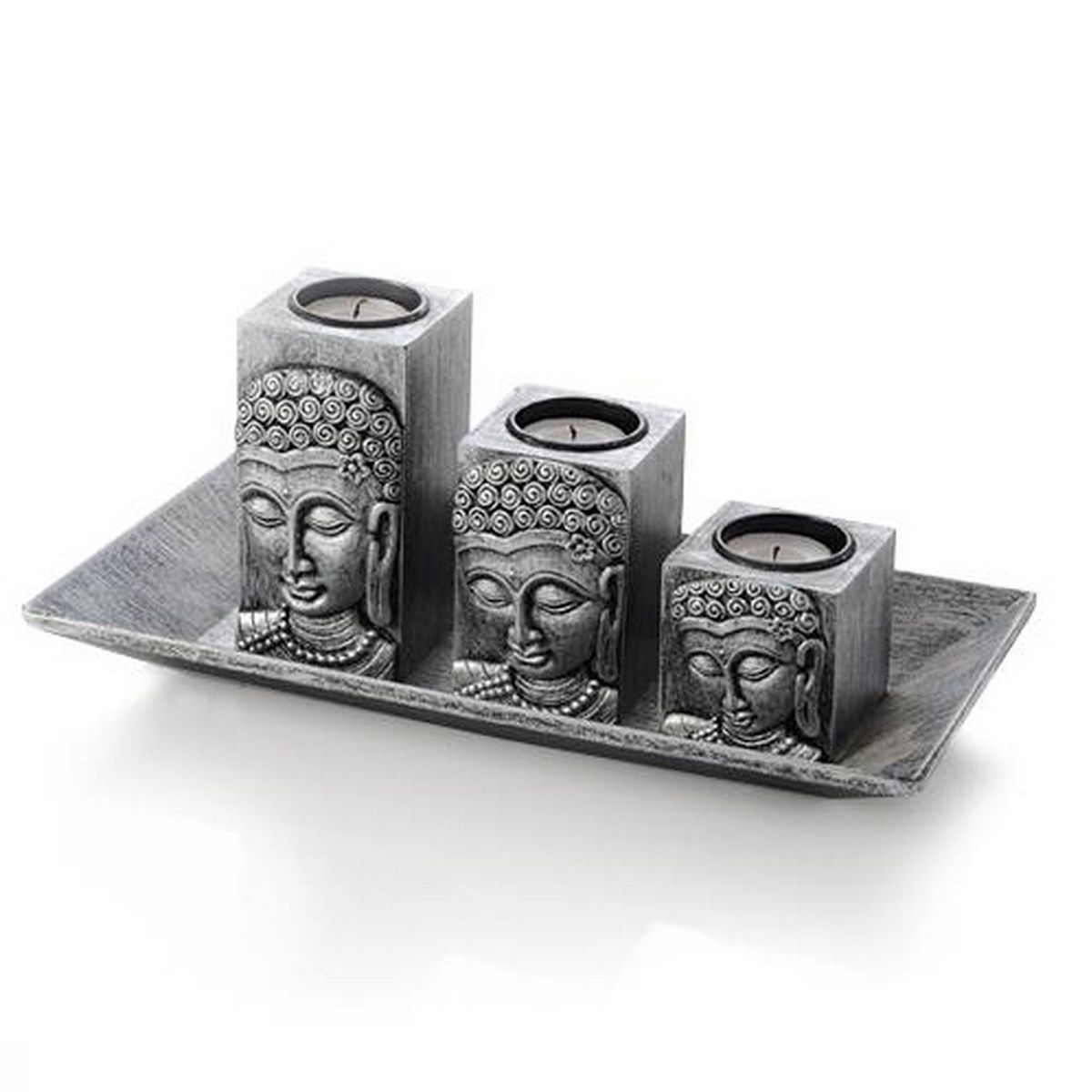 DAYOSHOP - Porta Velas Buda Yoga Meditacion  Velas Feng Shui