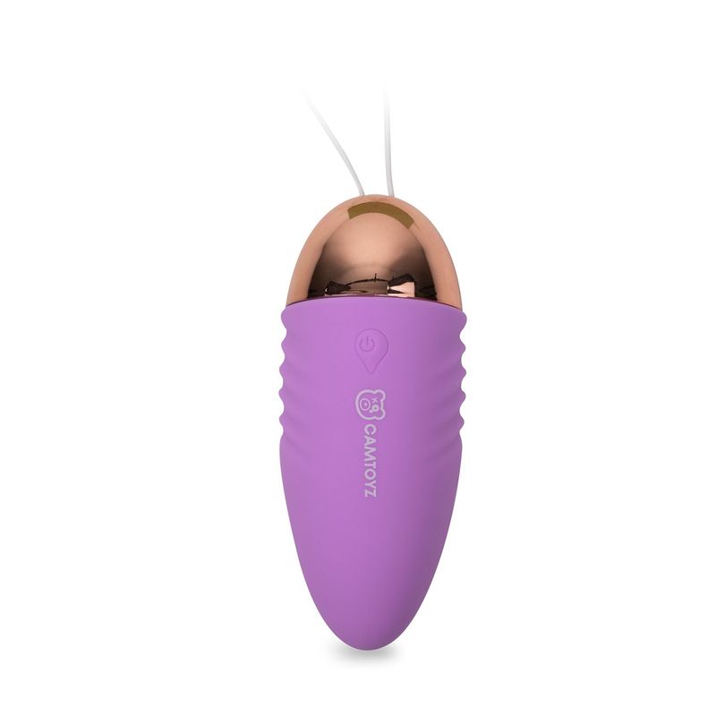 GENERICO - Huevo vibrador con control a distancia pilas Morado