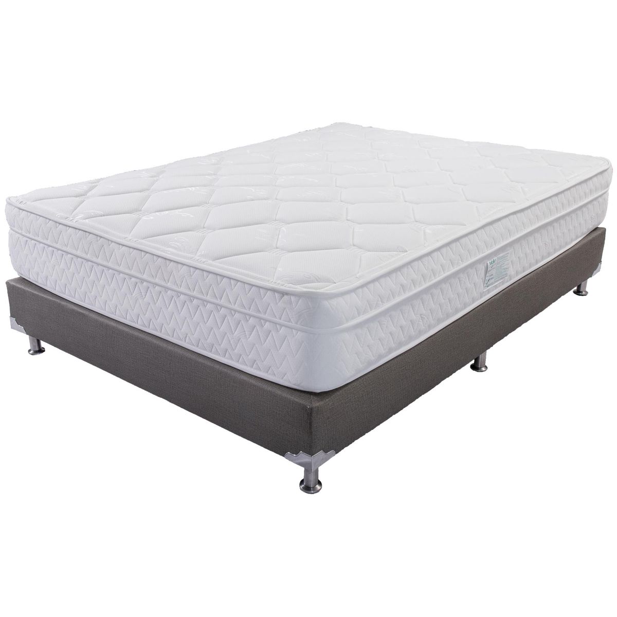 COLCHONES JUBILO - COLCHON CIELO 1 PILLOW FIRME 120X190 BLANCO