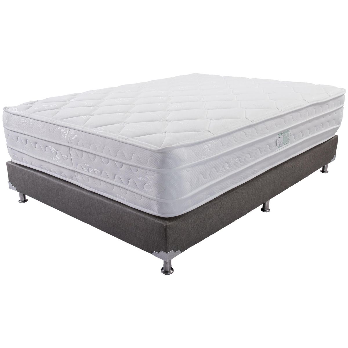 COLCHONES JUBILO - COLCHON LUMBAR DOBLE PILLOW EXTRA FIRME 200X200