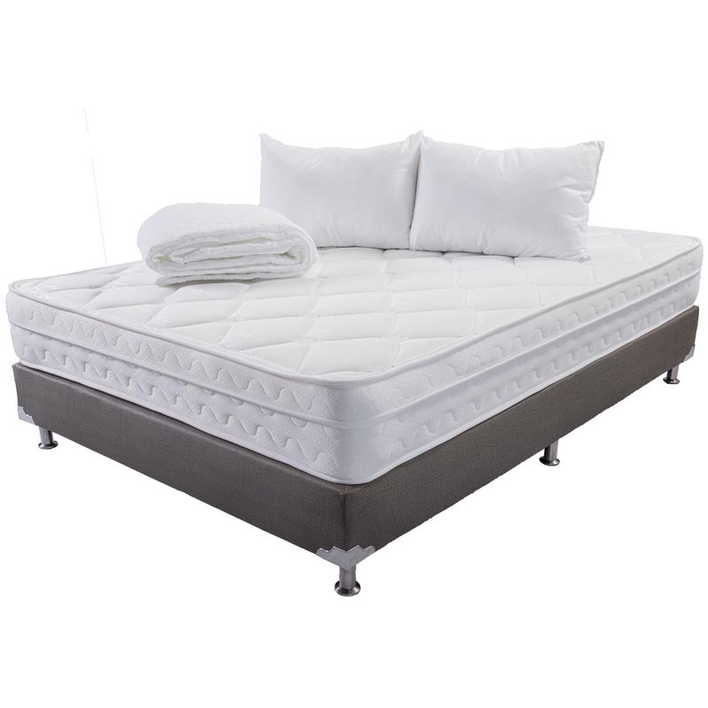 COLCHONES JUBILO - COMBO COLCHON SALVACION 1 PILLOW FIRME 160X190