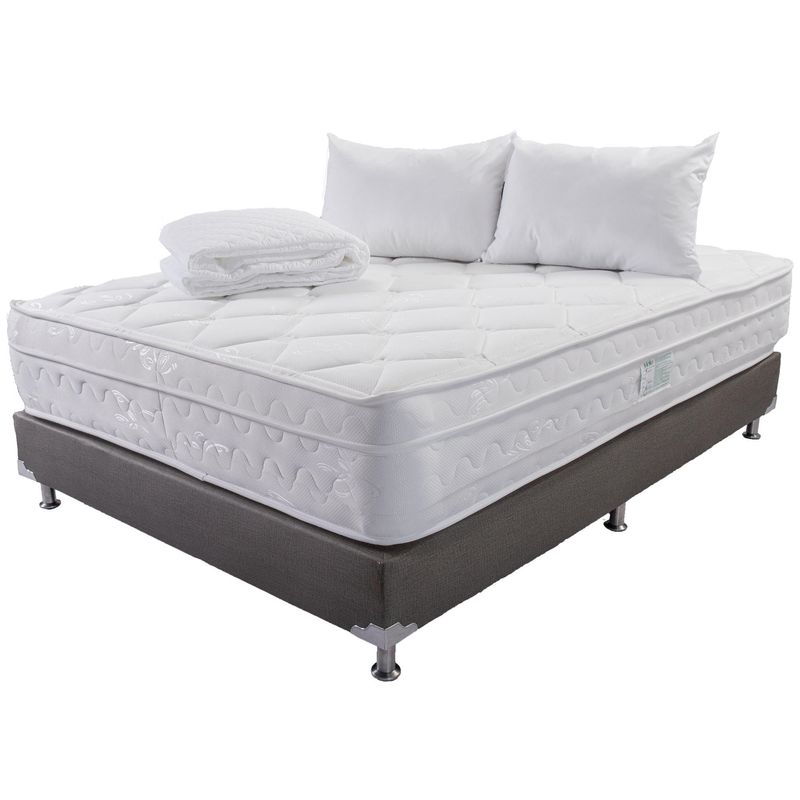 COLCHONES JUBILO - COMBO COLCHON JÚBILO ESPECIAL 1 PILLOW FIRME 140X190