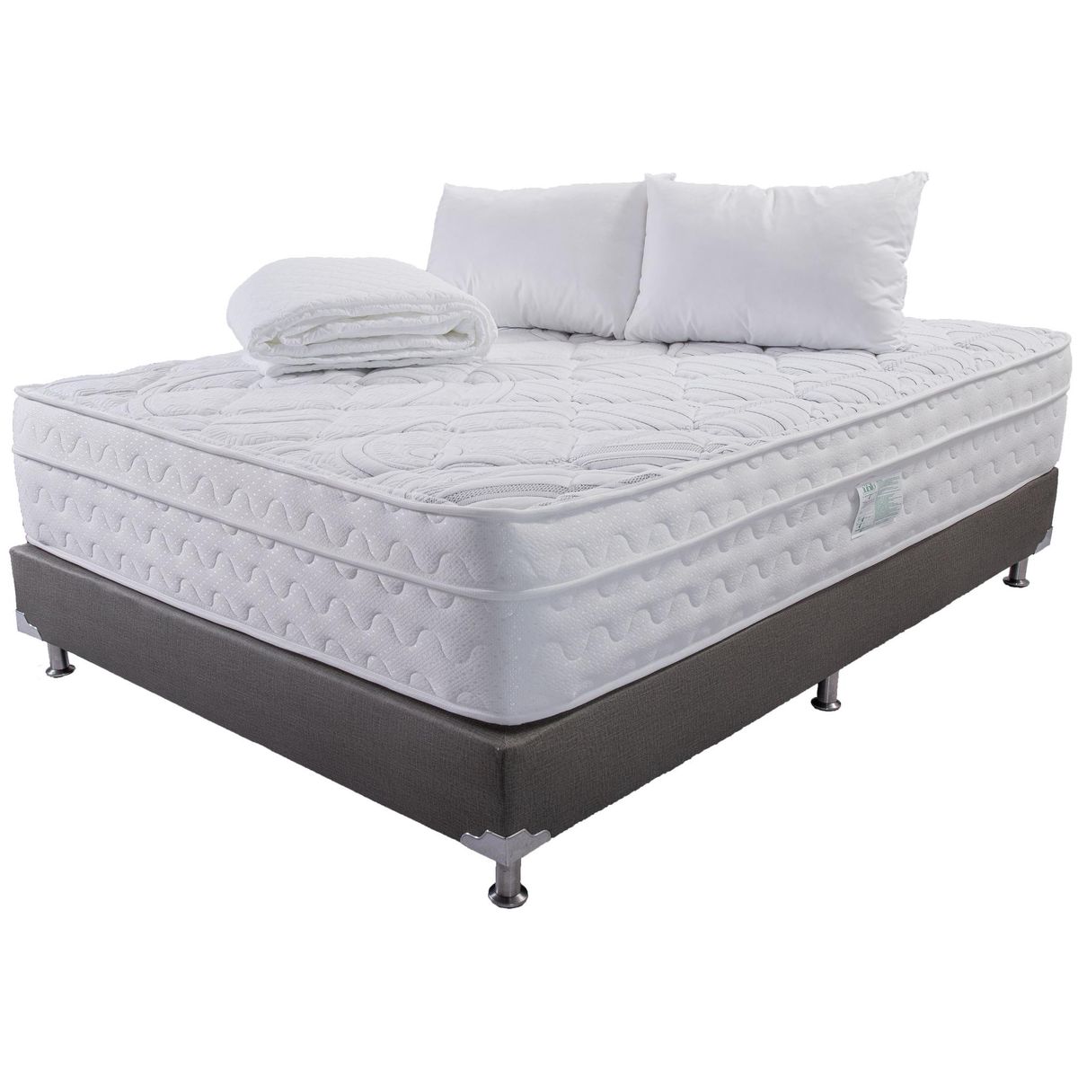 COLCHONES JUBILO - COMBO COLCHON PREMIER 1 PILLOW SUAV 200X200