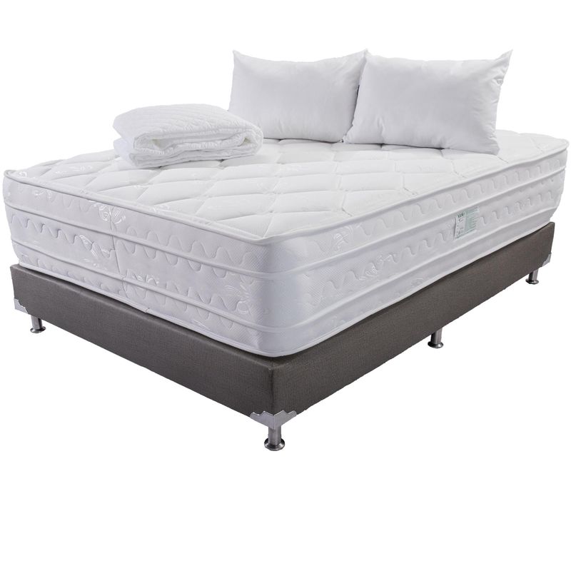 COLCHONES JUBILO - COMBO COLCHON JÚBILO ESPECIAL DOBLE PILLOW FIRME 140X190