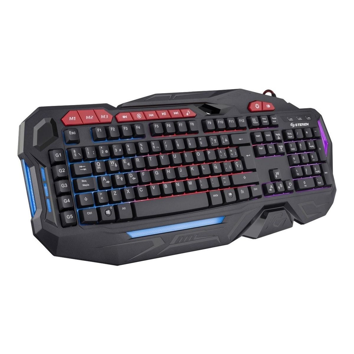 STEREN - Teclado Xtreme Usb Para Gamers - Com-6490