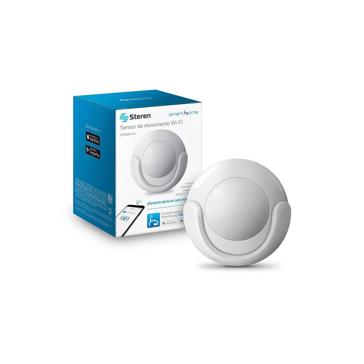 STEREN - Sensor de movimiento pir wi-fi